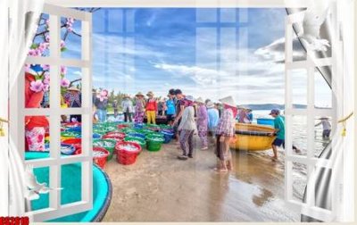 File gốc File tranh gốc cửa sổ 3D CS2616 (chuẩn màu) cho in offset