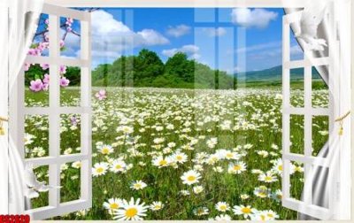 File gốc File tranh gốc cửa sổ 3D CS2620 (trang trí) phòng làm việc