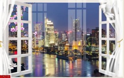 Chi tiết file tranh tráng gương File tranh gốc cửa sổ 3D CS2623 (ảnh gốc)