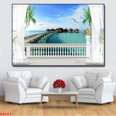 File tranh gốc File gốc cửa sổ 3D CS267 (bản quyền) Filetranh.com