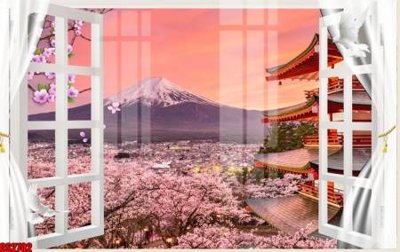 File tranh File tranh gốc cửa sổ 3D CS2702 (gốc) in trên kính