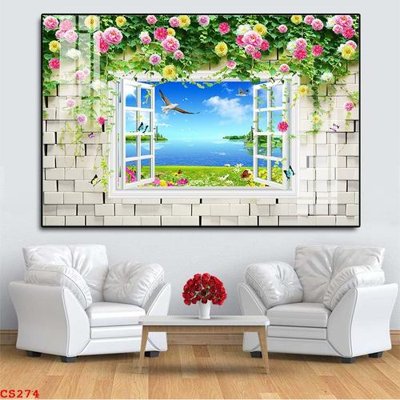 File PSD File gốc cửa sổ 3D CS274 (chất lượng in ấn)