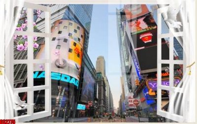 File gốc File tranh gốc cửa sổ 3D CS2775 (phong cách) châu Âu