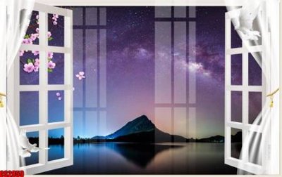 Download file File tranh gốc cửa sổ 3D CS2859 (chuẩn in) chất lượng cao