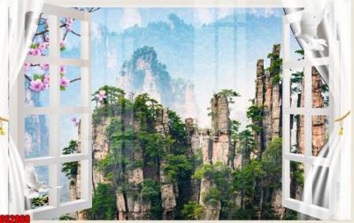 Tải file File tranh gốc cửa sổ 3D CS2868 (ảnh gốc) 300dpi File tranh gốc cửa sổ 3D CS2868