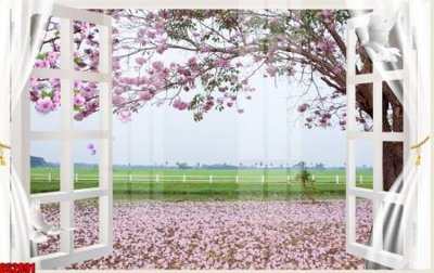 File gốc File tranh gốc cửa sổ 3D CS2891 (chuẩn màu) cho in offset