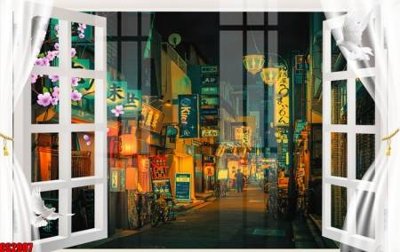 Download file gốc File tranh gốc cửa sổ 3D CS2907 (in mica) logo