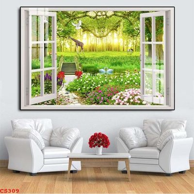 Tải file tranh File gốc cửa sổ 3D CS309 (gốc) tại Filetranh.com