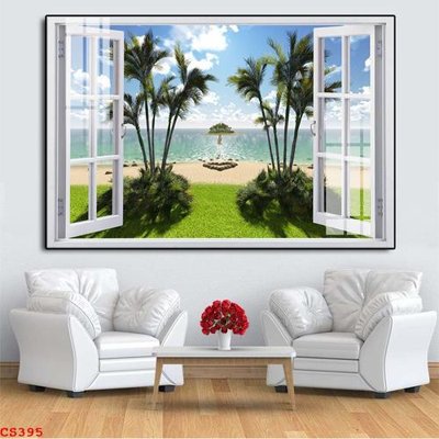 File PSD File gốc cửa sổ 3D CS395 (bản gốc) dễ dàng edit