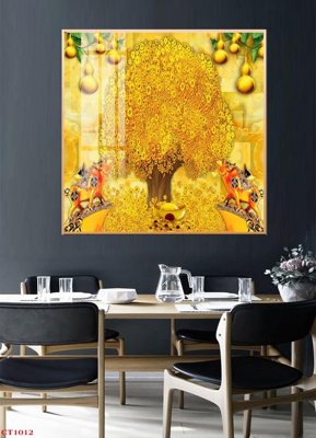 Mua file tranh gốc File tranh cây tiền tài lộc CT1012 tại Filetranh.com