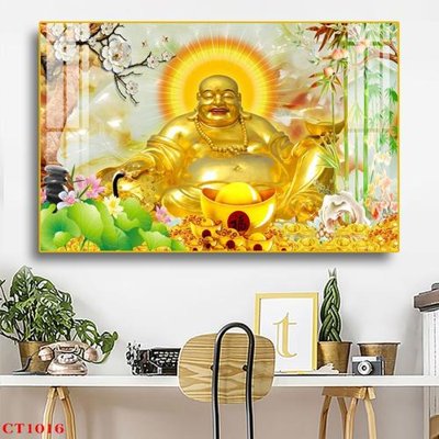 File tranh File tranh cây tiền tài lộc CT1016 (gốc) in trên kính