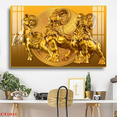 File in ấn File tranh cây tiền tài lộc CT1031 chuyên nghiệp