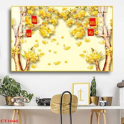 File tranh File tranh cây tiền tài lộc CT1046 (ảnh gốc) độc quyền