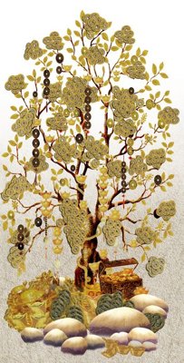 Tải về file gốc File tranh cây tiền tài lộc CT1515 (dùng cho in quảng cáo)