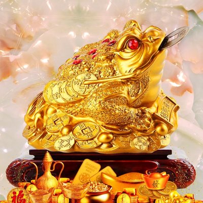 File gốc File tranh cây tiền tài lộc CT1539 (in tráng gương) sang trọng