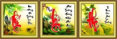 File gốc File tranh cây tiền tài lộc CT1577 (thiết kế) cho in ấn