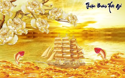 Tải xuống file tranh gốc File tranh cây tiền tài lộc CT1647 (PSD/TIFF)