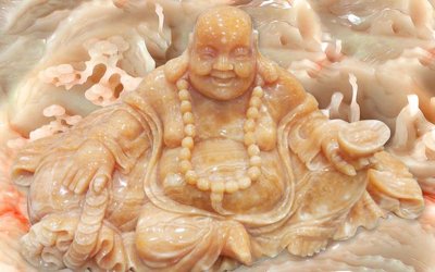 File in mica File tranh cây tiền tài lộc CT1650 (bản gốc) làm vách ngăn