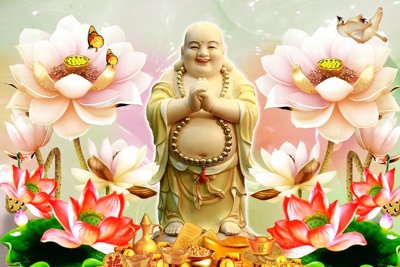 File gốc File tranh cây tiền tài lộc CT1682 (in ấn) không giới hạn