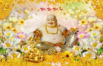 Tải file File tranh cây tiền tài lộc CT1715 (gốc) làm tranh treo tường