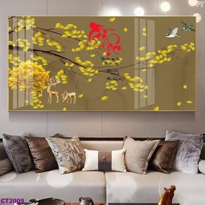 File in ấn chuyên nghiệp File tranh cây tiền tài lộc hoa đào tết CT2009 (file gốc)