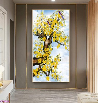 Tệp tin gốc File tranh cây tiền tài lộc hoa đào tết CT2016 (chất lượng) File tranh cây tiền tài lộc hoa đào tết CT2016