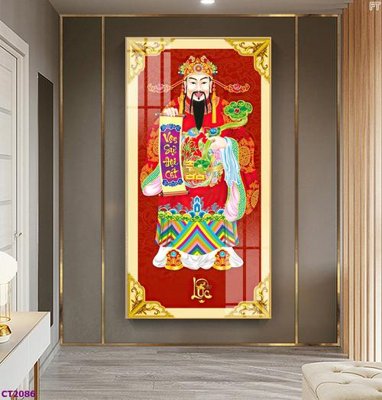 Tải file File tranh cây tiền tài lộc hoa đào tết CT2086 (ảnh gốc) file TIFF