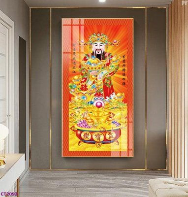 File gốc File tranh cây tiền tài lộc hoa đào tết CT2092 (cho in 3D) độc đáo