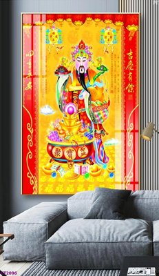 File gốc File tranh cây tiền tài lộc hoa đào tết CT2096 (AI/EPS) cho in ấn