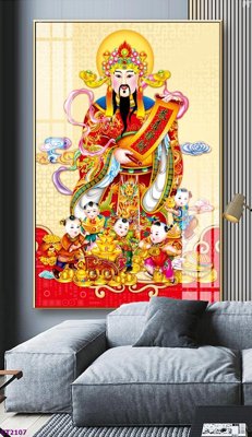 Mua file ảnh gốc File tranh cây tiền tài lộc hoa đào tết CT2107 (chất lượng cao)