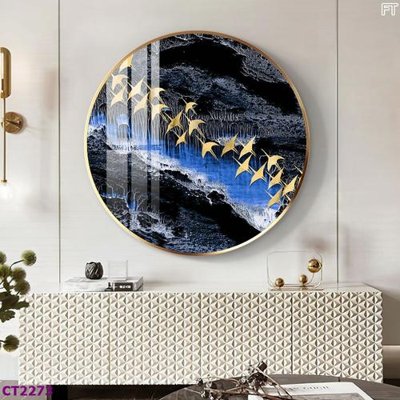 File ảnh gốc File tranh cây tiền tài lộc hoa đào tết CT2273 (chuyên in mica)