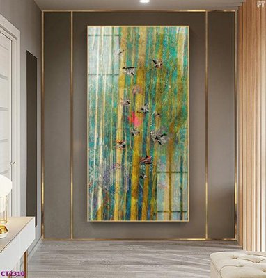 Tải về file tranh gốc File tranh cây tiền tài lộc hoa đào tết CT2310 (để in quảng cáo)