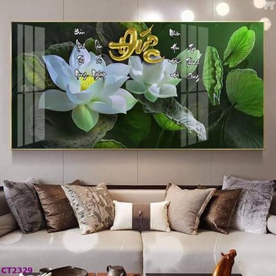 File gốc File tranh cây tiền tài lộc hoa đào tết CT2329 (trang trí) phòng làm việc