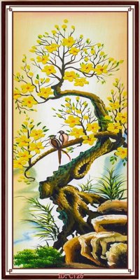 File tranh File tranh tài lộc CT26 (bản gốc) treo quán cafe