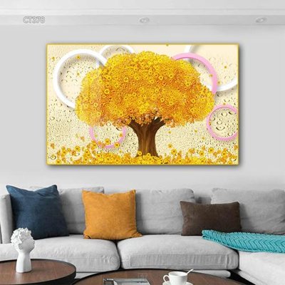 Tải file Tranh thần tài cây tiền CT378 (ảnh gốc) file AI/EPS