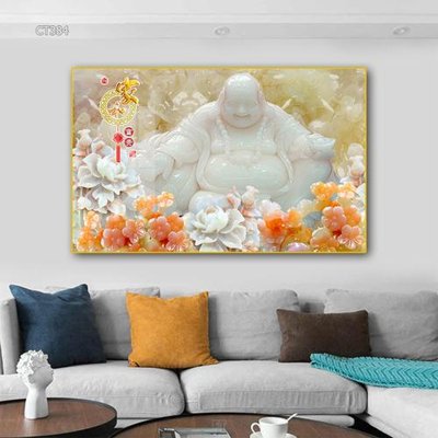 Tải file Tranh thần tài cây tiền CT384 (gốc) in ấn chất lượng