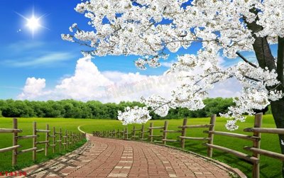 Download file ảnh gốc File tranh hoa đào hoa mai tài lộc CT4134 để in ấn