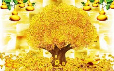 File tranh ảnh gốc File tranh tài lộc CT5 dùng cho in khổ lớn