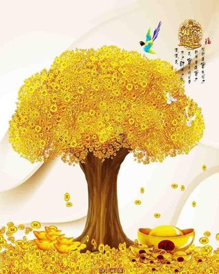 Download file File tranh tài lộc CT63 (gốc) in mica đèn LED