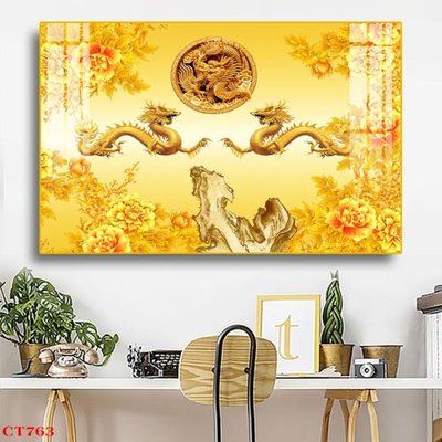 File tranh gốc PSD File tranh cây tiền tài lộc CT763 còn nguyên layer