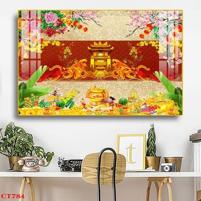 Tải về file gốc File tranh cây tiền tài lộc CT784 (dùng cho in quảng cáo)