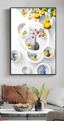 File tranh File tranh cây tiền tài lộc CT812 (ảnh gốc) in trần xuyên sáng