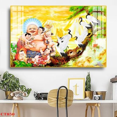 Tải file File tranh cây tiền tài lộc CT850 (gốc) in tranh tráng gương