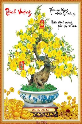 Tải file File tranh tài lộc CT90 (ảnh gốc) in tranh kính