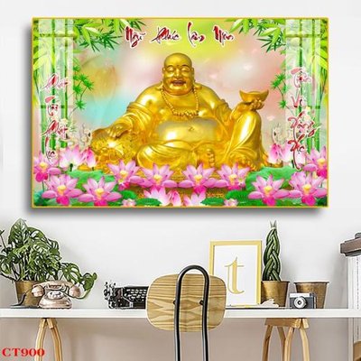 File gốc in ấn File tranh cây tiền tài lộc CT900 độ phân giải cao