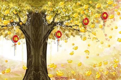 Download file gốc File tranh tài lộc CT92 (in lụa) nghệ thuật