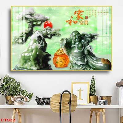 File gốc File tranh cây tiền tài lộc CT922 (trang trí) phòng làm việc