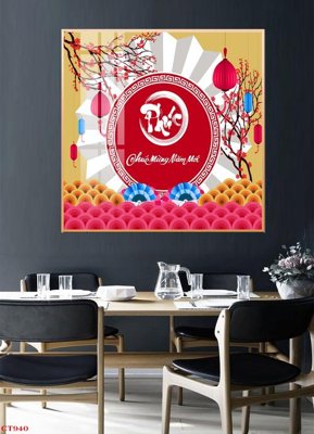 Download file File tranh cây tiền tài lộc CT940 (gốc) in mica cao cấp