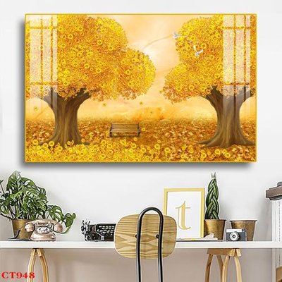 Tải về file tranh gốc File tranh cây tiền tài lộc CT948 (để in quảng cáo)