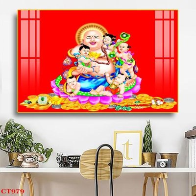 File gốc File tranh cây tiền tài lộc CT979 (in 3D) nghệ thuật